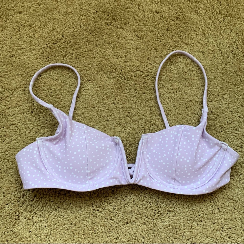 Lavender Bikini Top
